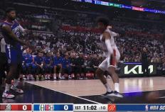 NBA常规赛：乔卡合砍50分快船大胜开拓者 威少13助艾顿首秀4分