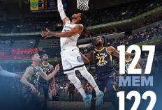 NBA季前赛：灰熊127-122加时胜步行者,小杰克逊18分,马瑟林18分