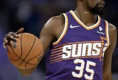 NBA：太阳95比100不敌湖人，布克与比尔缺阵，杜兰特空砍39分