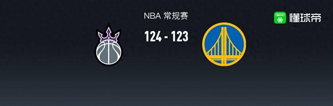 NBA战报：国王队124-123惊险逆转勇士队，库里拿下29分