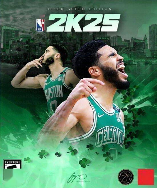 《NBA 2K25》封面球员或为塔图姆？头条发视频暗示